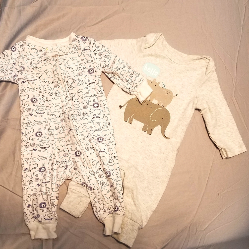 Baby boy sleepers 3 months
